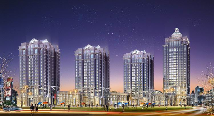 凯旋城欧式商业街