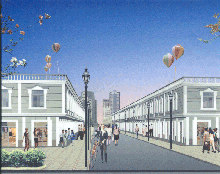 民和饮食服务一条街