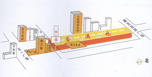 金满地地下商业步行街