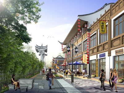 乌镇第一坊商铺