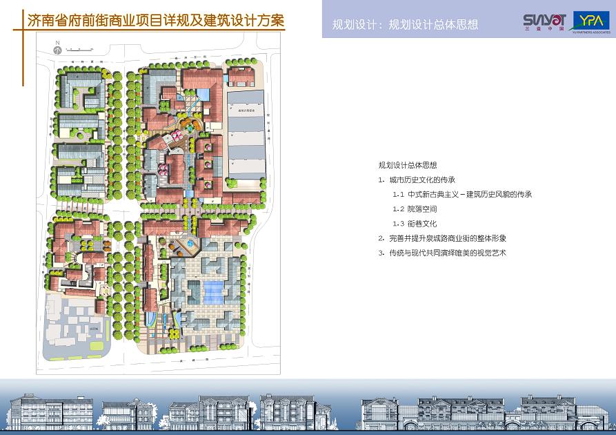 山东济南省府前街商业广场