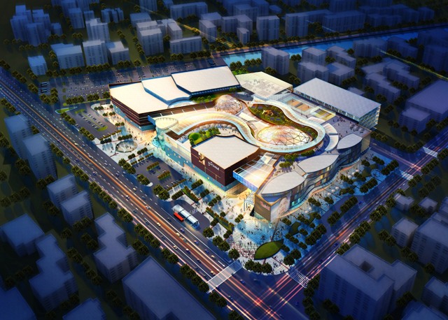 青岛东方城购物中心shopping mall