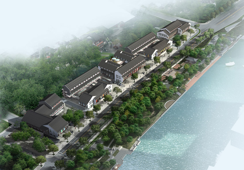 扬州经典商务广场-渔人码头餐饮休闲街区