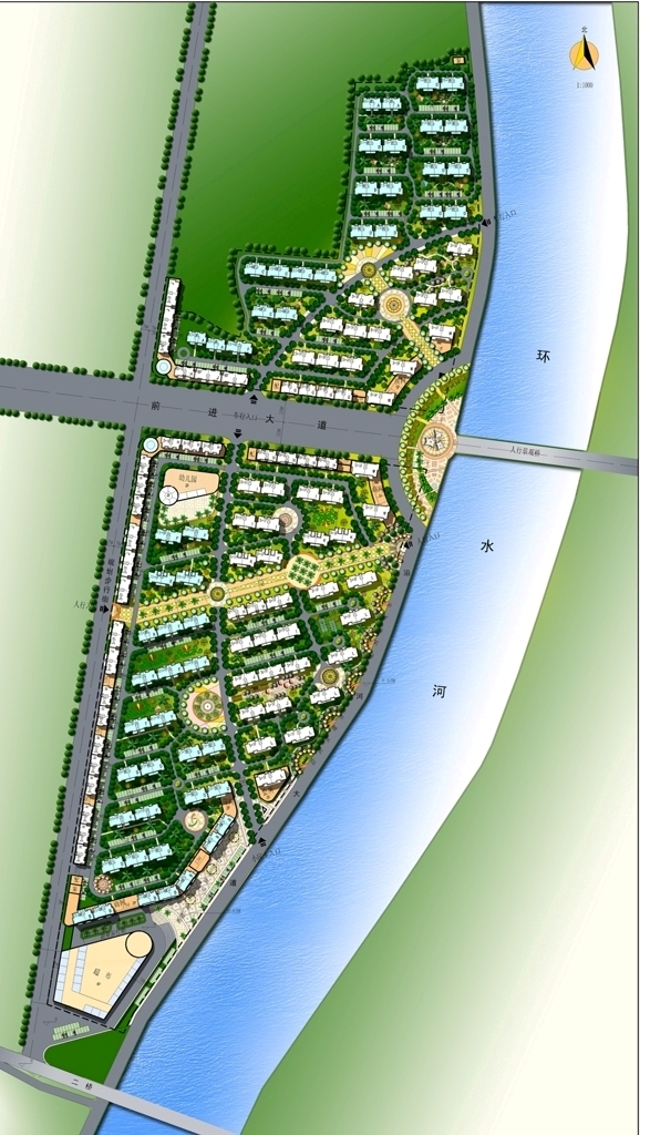 湖北大悟水岸名居社区