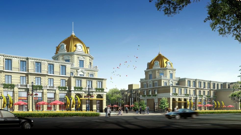 遵化欧洲风情商业街