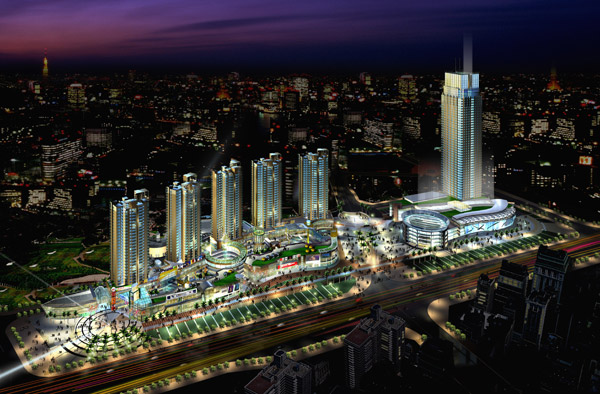 重庆市高新区二郎商业步行街